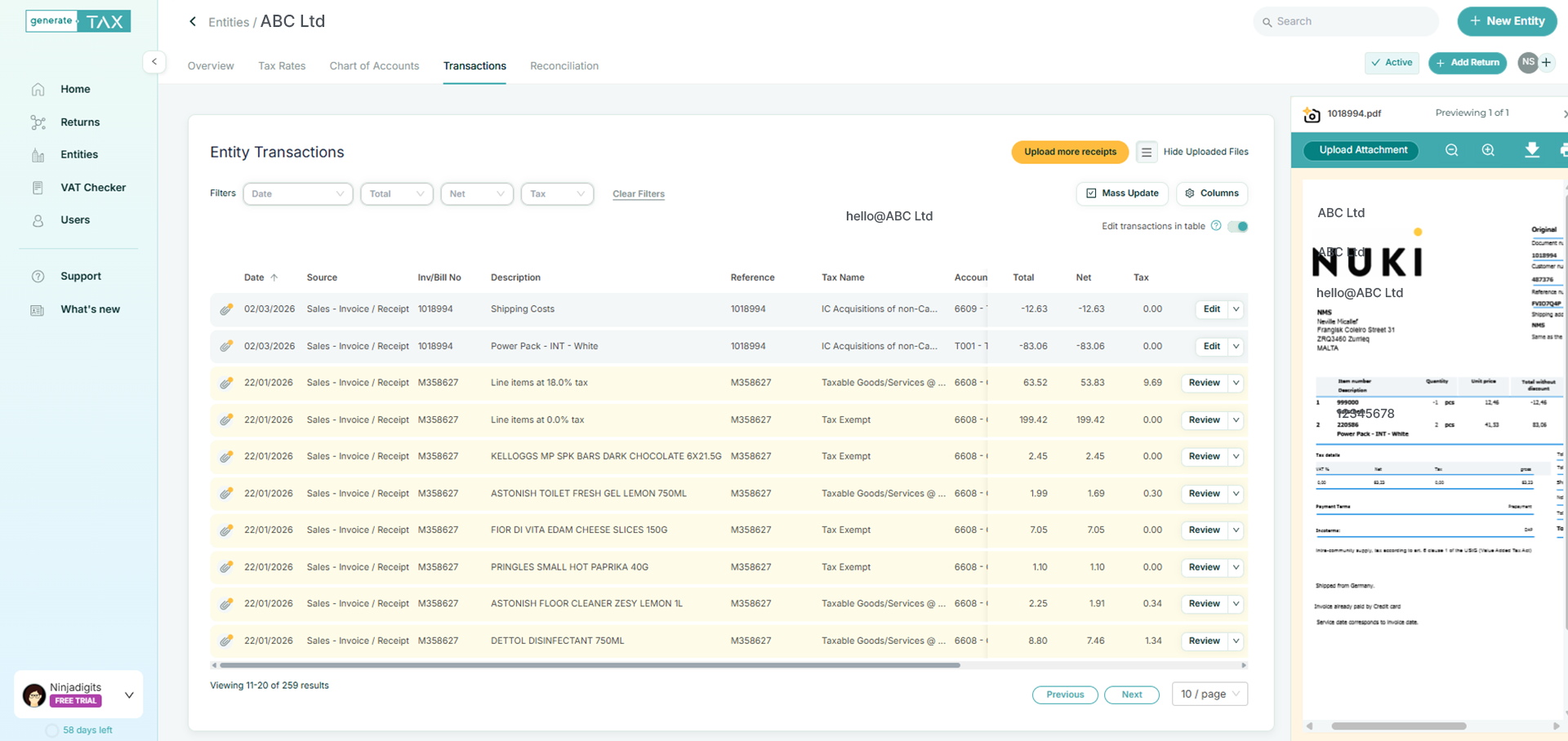 Documents Stay With the Transaction